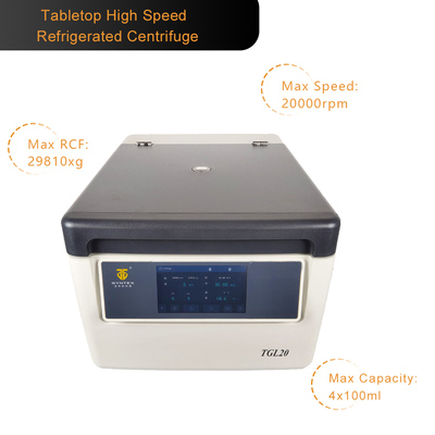 TGL20 Tabletop High Speed Refrigerated Centrifuge