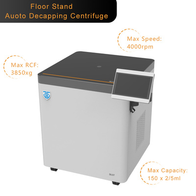 D5T/DL5T Floor Stand Non-Refrigerated/ Refrigerated Automatic Decapping Centrifuge