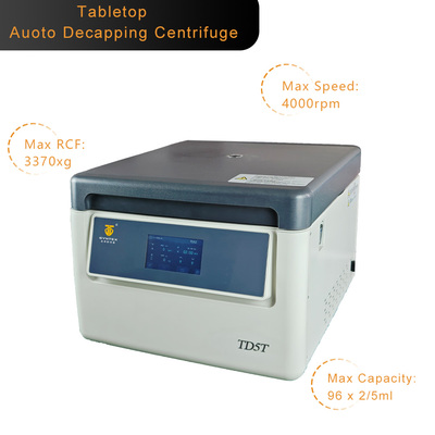TD5T Tabletop Automatic Decapping Centrifuge
